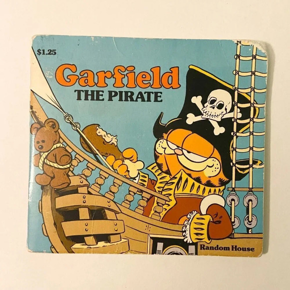 Vintage 80s Random House Books The Fake Smurf Garfield In Space The Pirate Books - Picture 14 of 16